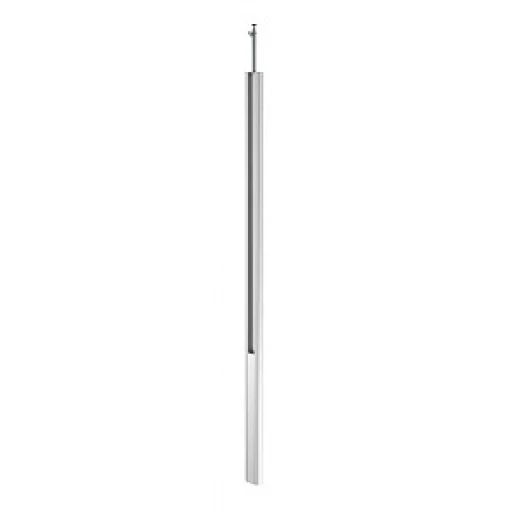 OBO mediazuil vloer / pafond enkelzijdig 146x65mm 1 compartiment wit RAL 9010 6288930