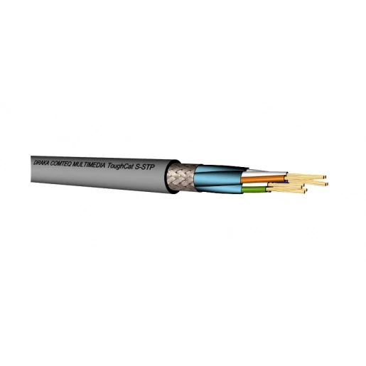Draka ToughCat cat 5e S/FTP LSHF-FR Grijs 4x2x0,22 mm2