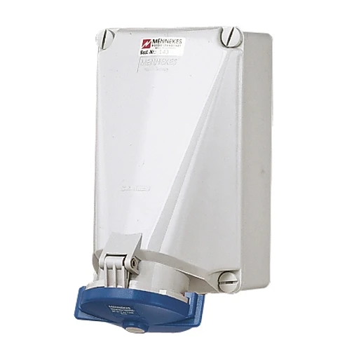 Mennekes WANDCONTACTDOOS 125A 4P 9H 230V IP67