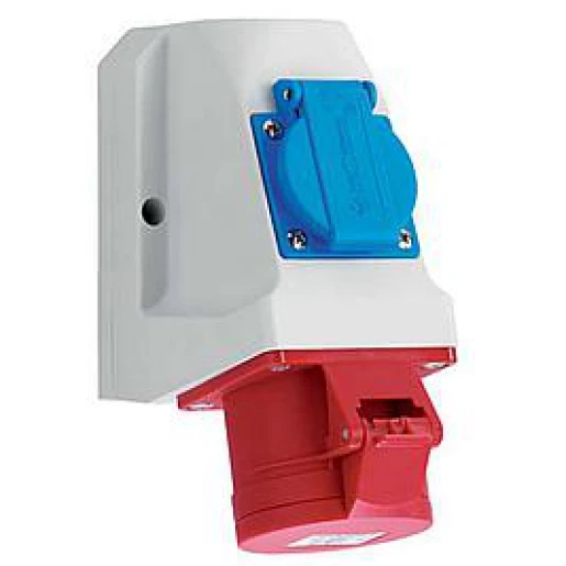 ABL 5p/16A/6h 400V CEE wcd comb. 2p+ra 15g IP44 bedraad