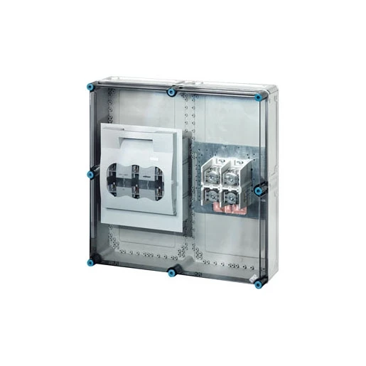 Hensel Mi Lastscheiderkast 1x630A NH3 3p BM8 600x600mm +PE/Nul klem
