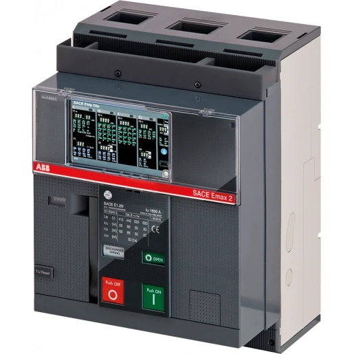 ABB EMAX2 E1.2B DIP LSI IN=800A VAST MET VOORAANSLUITING 3 POLIG
