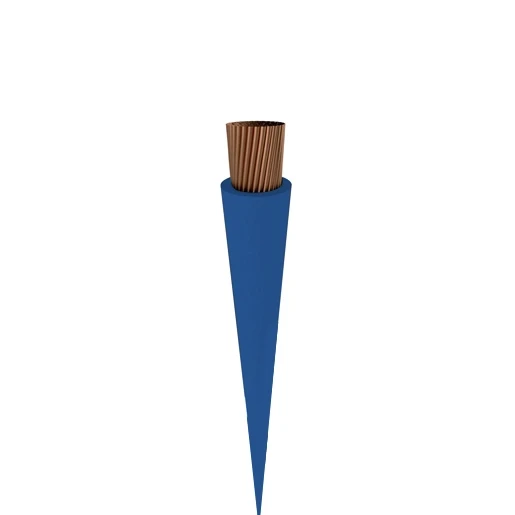 TKF VDS H07V2-K Eca Installatiedraad 10mm² blauw per 1M