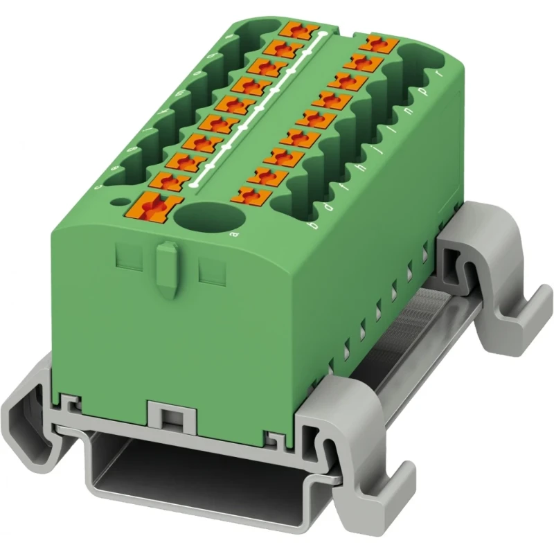 Phoenix Contact PTFIX Verbindingsrijgklem 0,14-4mm² eendr. 0,14-2,5mm² meerdr. Groen