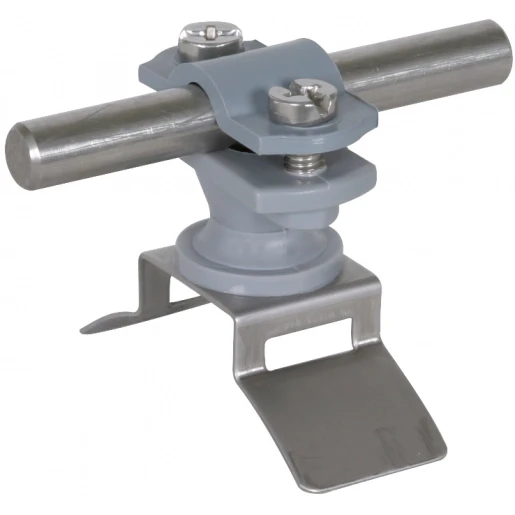 Dehn Cond.holder pa f.rd 6-11mm fixing part stst f.tensioning strap 14x