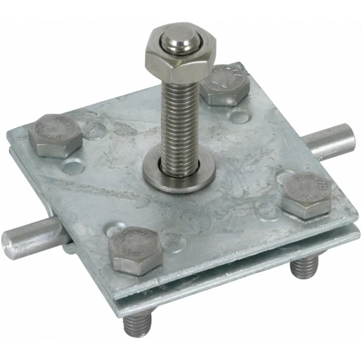 Dehn Connect.clamp f.fixed earthing point m10 for rd 7-10/fl30-40mm st/t