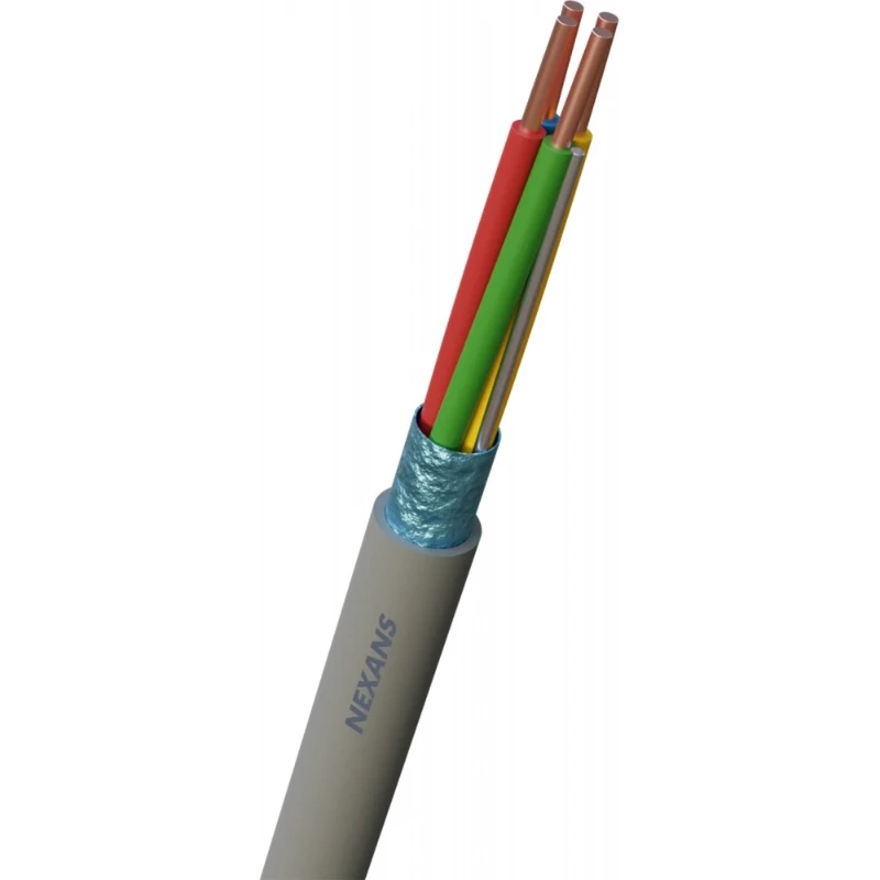 Nexans Y(ST)Y Dca S2 signaalkabel 1x4x0,8mm - 100mtr