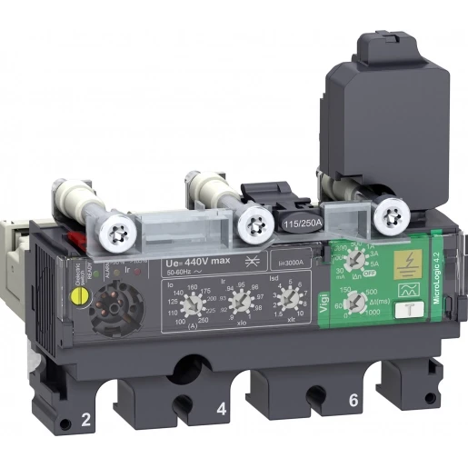 Schneider Electric TRIP UNIT NSX100 AC 3P3D 100A 4.2