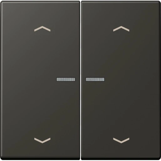 Jung LS range Home stuurafdekking pijl LC4320R 2-voudig Mat BTLC17102P259
