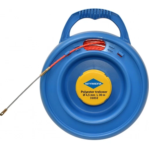 Wymefa Trekveer polyester lengte in PVC oprolbox Ø4.5 30m 31032