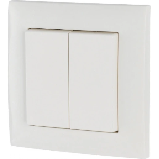 Eaton xComfort Wandschakelaar universeel 2-kanalen wit RAL 9010 EP-500384