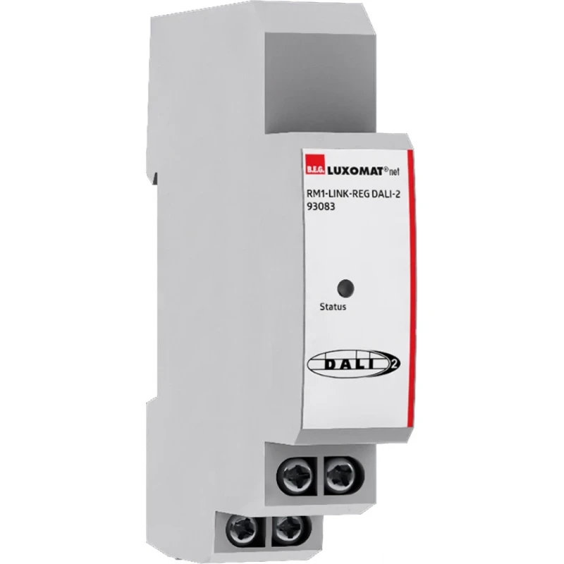 B.E.G. Relaismodule DIN-rail montage wit IP20 DALI-LINK