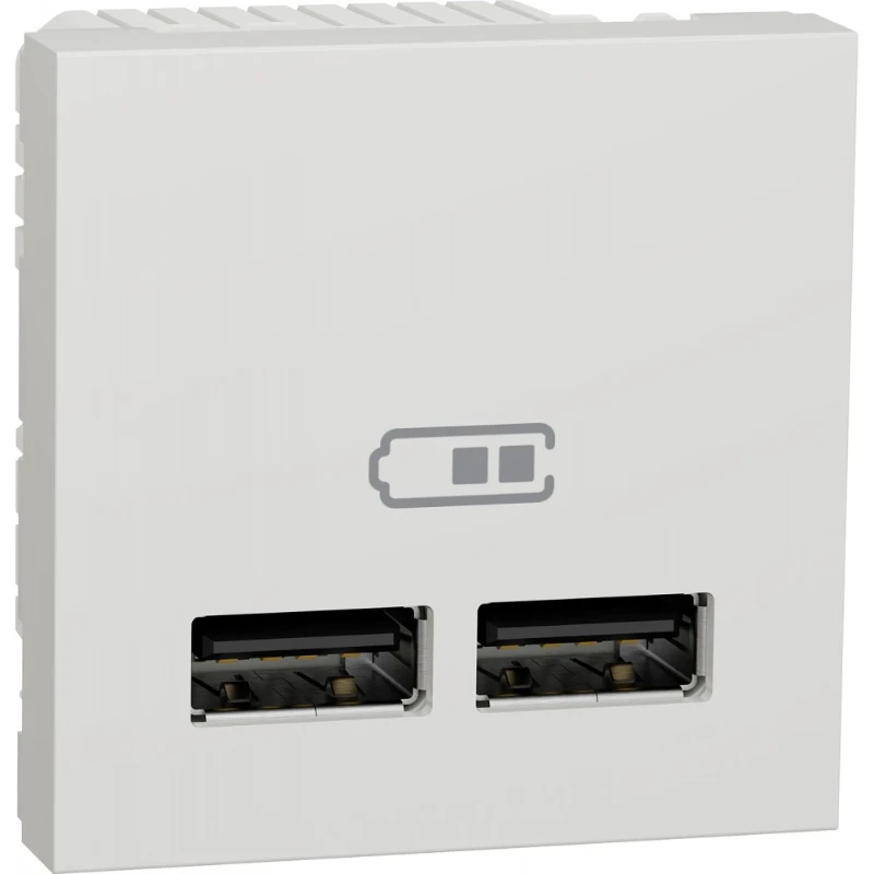 Merten New Unica USB-lader 100V 2400mA beige NU341818