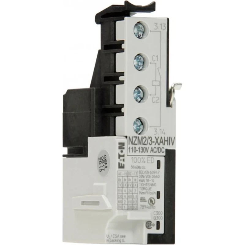 Eaton Uitschakelspoel NZM2/3 1 x voorijlend 380-440V AC/DC