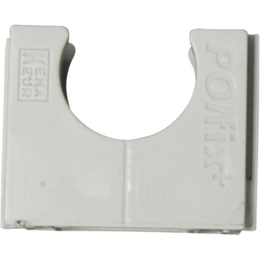 Pipelife Polfix halogeenvrij kabelbuisklem 32mm lichtgrijs