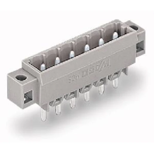 Wago Male recht rm=5mm 6-pol.