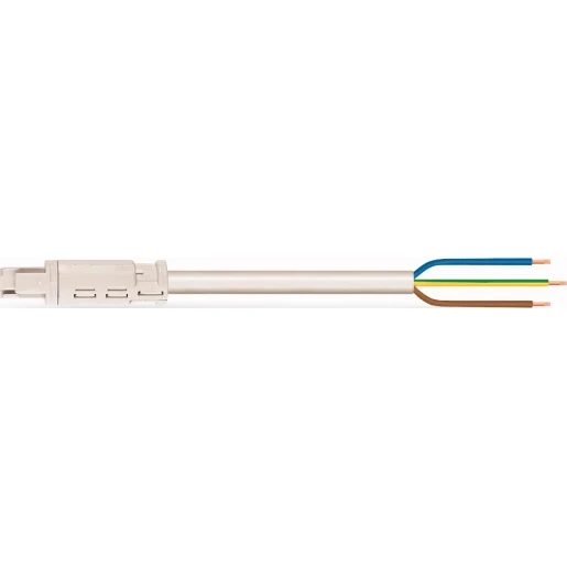 Wago Winsta Patchkabel gebouwinstallatie 3p Contrastekker (female) Vrij kabeluiteinde 2000mm