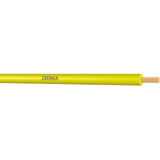Draka Detectieluskabel 1x4mm² polyolefine 90°C zwart 750M Haspel 131623LD