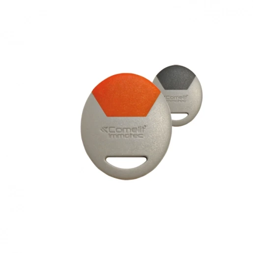 Comelit SIMPLEKEY MIFARE SLEUTEL (8) KLEUR GRIJS/ORANJE