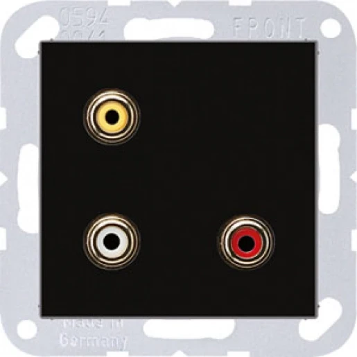 Jung A range afdekking a500 cinch audio/video MAA1031SW