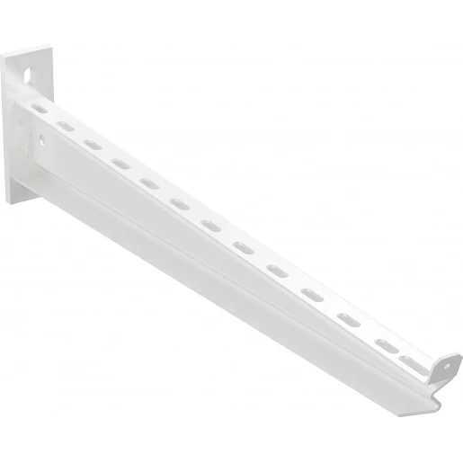 Stago Wibe Wandconsole 100 - 600mm 50x150mm Staal thermisch verzinkt en gecoat RAL 9010 723447