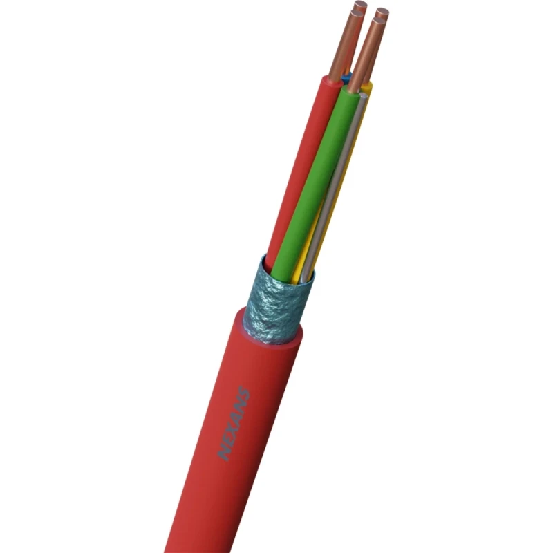 Nexans 2Y(ST)H CCA ROOD SIGNAALKABEL 1X4X0,8MM ROOD MTR