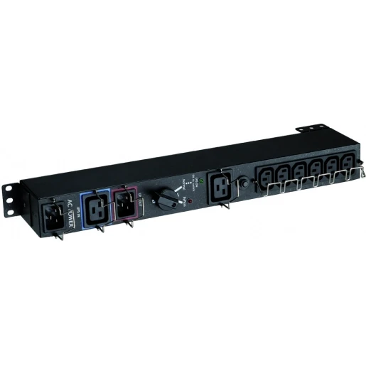 Eaton Hotswap 230vac/16a-1u-ing: 1xiec 16a-uitg: 6xiec 1xiec 16a