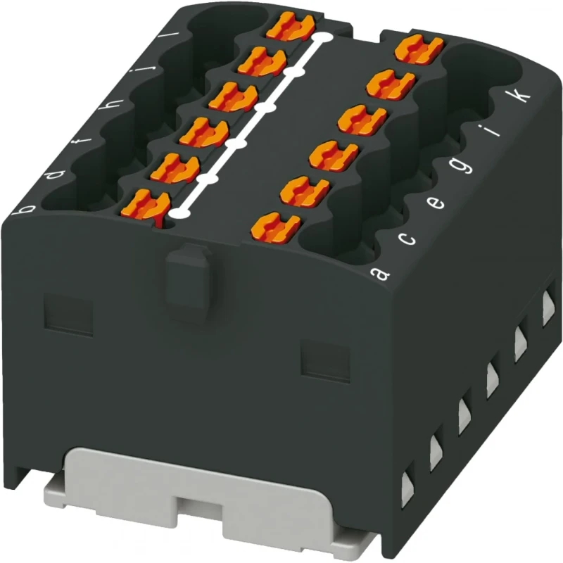 Phoenix Contact PTFIX Verbindingsrijgklem 0,14-1,5mm² eendr. 0,14-1,5mm² meerdr. Zwart