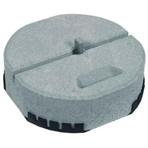 Dehn Concr.base c45/55 17kg f.wedge mount.a.adapt.supp.plate d 377mm