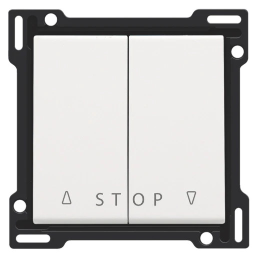 Niko Pure Set drukknop rolluiksturing inbouw Wit 154-65918
