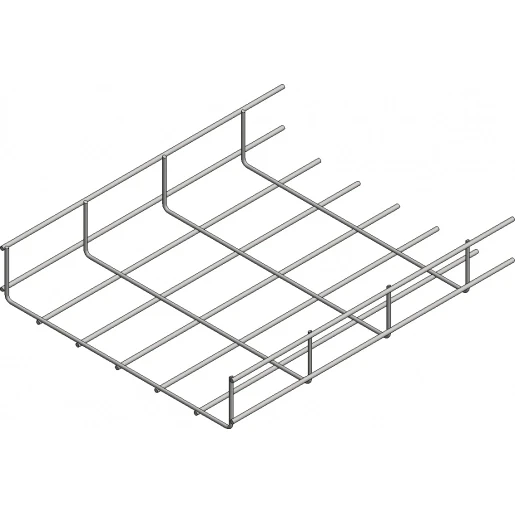 Van der Valk ValkCableCare Draadgoot U-vorm 3000x296x60mm bandverzinkt zink-aluminium 76010300603000