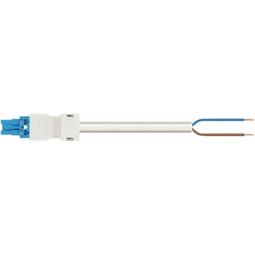 Wago SERIE 771 Patchkabel gebouwinstallatie 2p Contrastekker (female) Vrij kabeluiteinde 2000mm