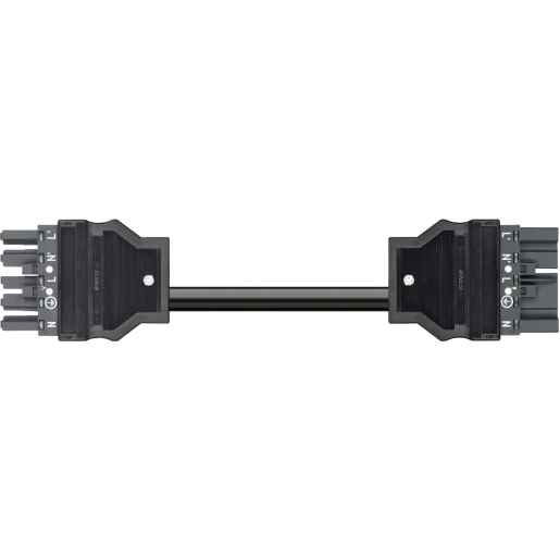 Wago SERIE 771 Patchkabel gebouwinstallatie 5p Contrastekker (female) Stekker 8000mm