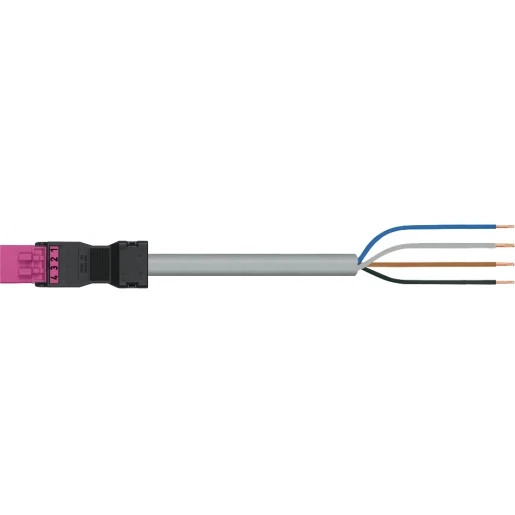 Wago SERIE 891 Patchkabel gebouwinstallatie 4p Stekker Vrij kabeluiteinde 8000mm