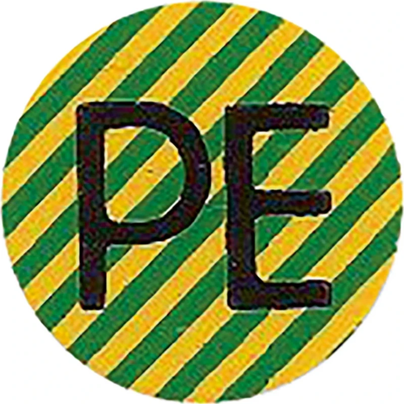 Cimco Adercodering PE groen/geel
