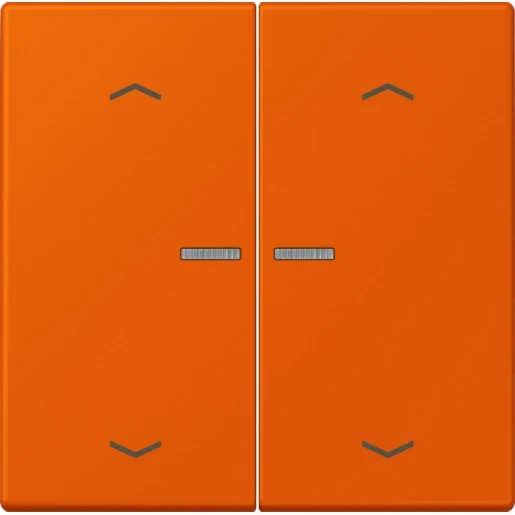 Jung LS range Home stuurafdekking pijl LC4320S 2-voudig Mat oranje BTLC17102P260
