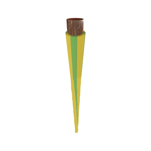 TKF ZDS H07Z1-K B2ca 25 mm² Groen/Geel