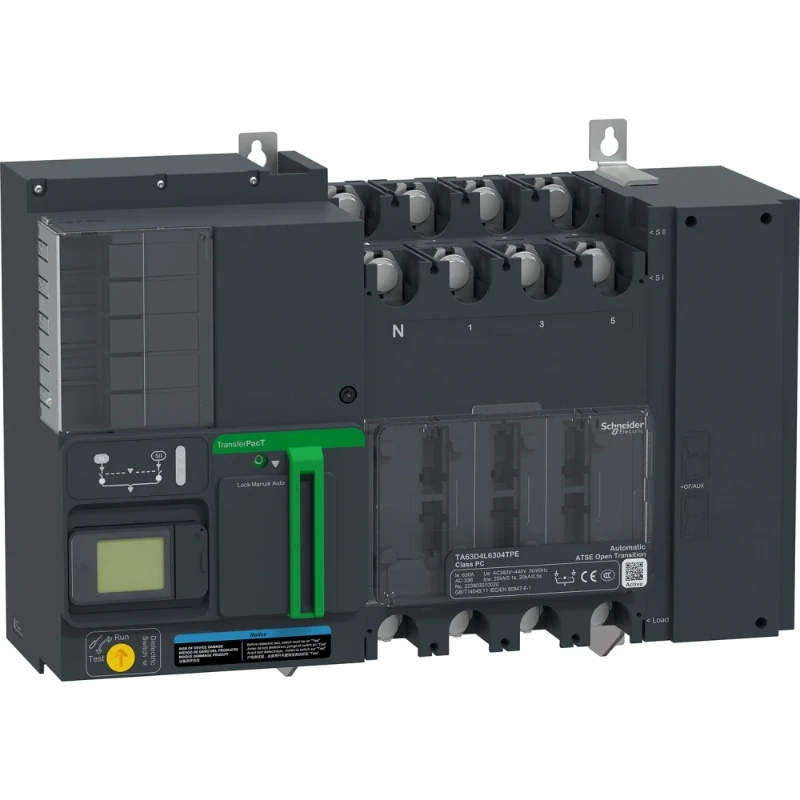 Schneider Electric TRANSFERPACT AUTO ACT. 500A 4P LCD 400V