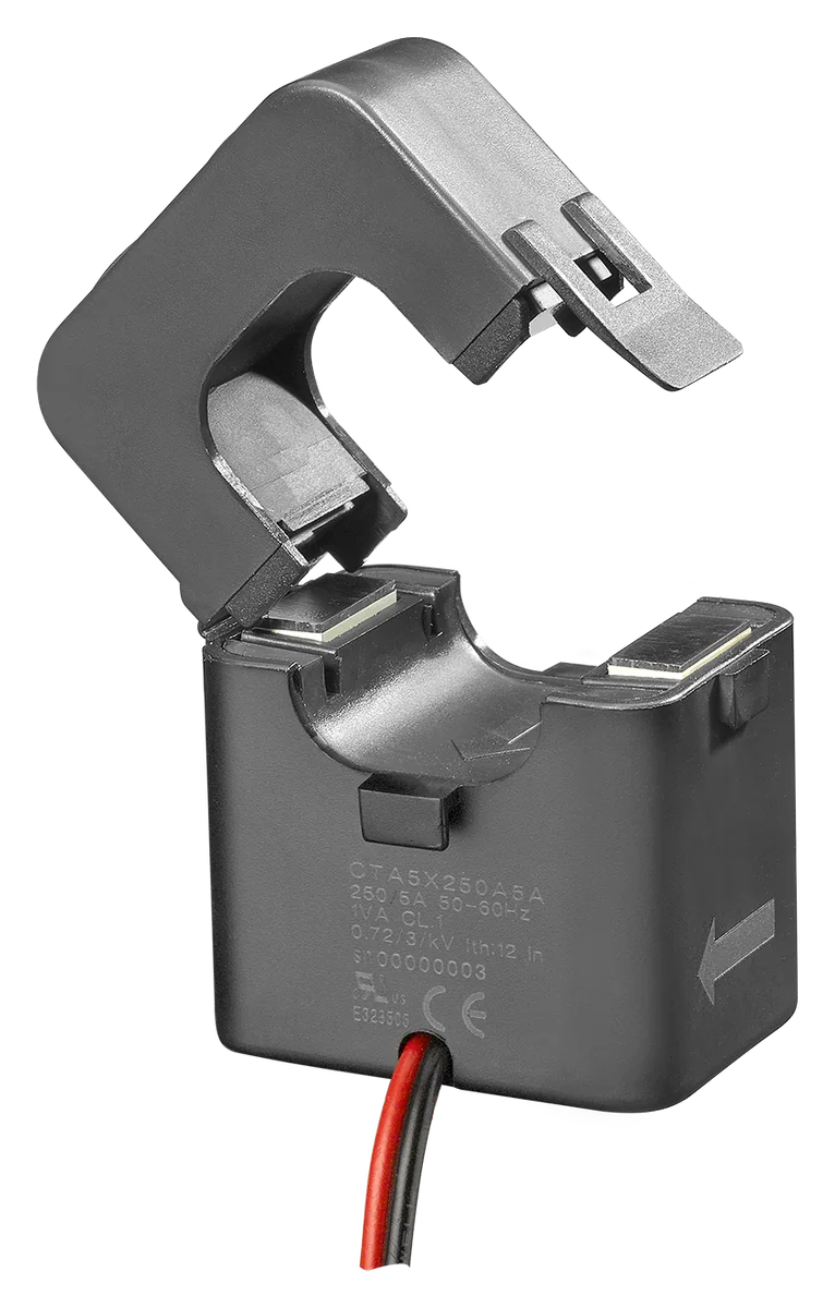 Carlo Gavazzi Accessoire CTA5X250A5A Stroomtrafo, 250A / 5A, kabel 1 meter, 3 nodig per meter