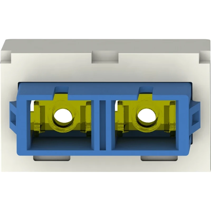 Panduit Fiber Optic Glasvezel adapter SC-duplex SC-duplex Keramiek CMDBUSCZBL