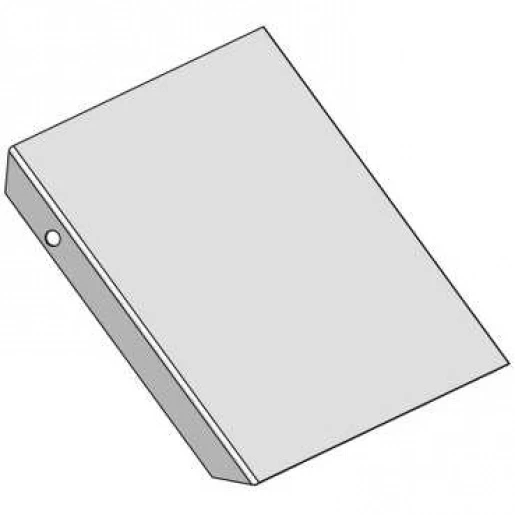 Stago KG281 deksel bocht90° 200mm Dekselklem Thermisch verzinkt (Hot-dip) CSU302220124