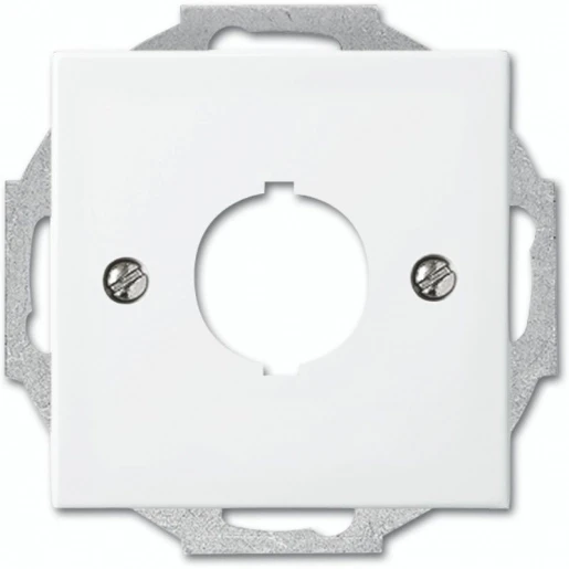 ABB Busch-Jaeger Balance centraalplaat si-b Boring Basiselement met centrale afdekplaat 1 connector Zonder label wit 2CKA001724A4343