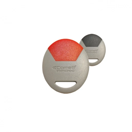 Comelit SIMPLEKEY MIFARE SLEUTEL (9) KLEUR GRIJS/ROOD