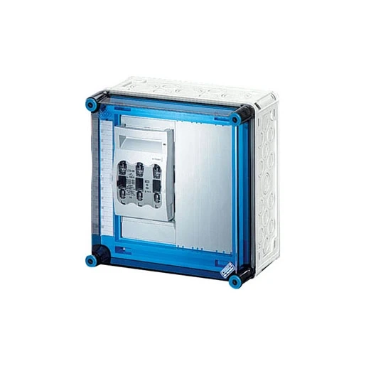 Hensel Mi Lastscheiderkast 1x160A NH00 3p op Rail 630A 5 polig BM2 300x300mm
