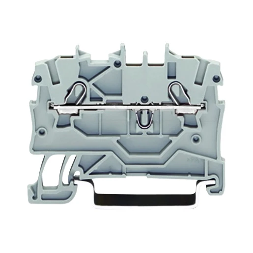 Wago Serie 2000 Verbindingsrijgklem 0,5-1,5mm² eendr. 0,14-1mm² meerdr. Grijs