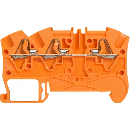Legrand Viking3 Verbindingsrijgklem 0,5-6mm² eendr. 0,5-4mm² meerdr. Oranje
