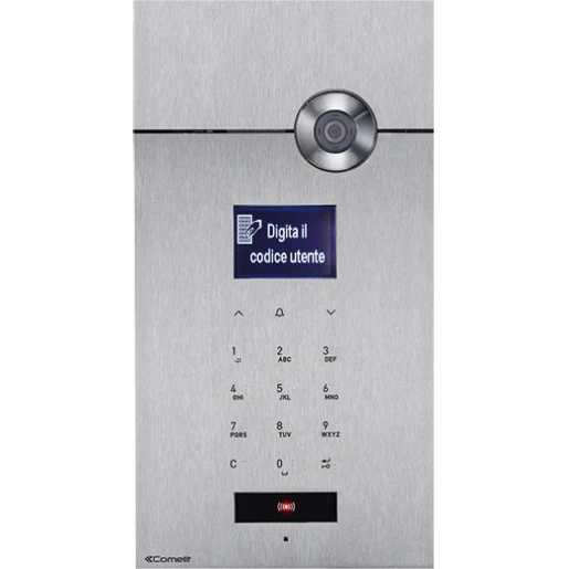 Comelit 316 Sense video entreepaneel digitaal RVS IP54 Inbouw (stucwerk) 3451S