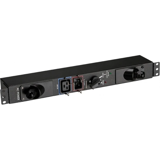 Eaton Hotswap 230VAC/16A -1U-Ing: 1xIEC 16A-Uitgang hardwired