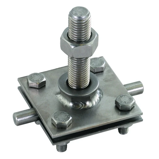 Dehn Clamp f.fixed earthing terminal m16 f.rd 7-10/fl30-40mm stst (v4a)