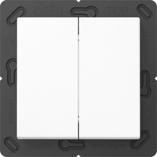 Jung A range Bluetooth laag energie wandzender 4-kanalen Wit BLEA595WW